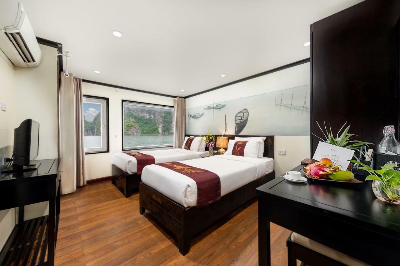 Huong Hai Sealife Cruise Ha Long Exterior foto