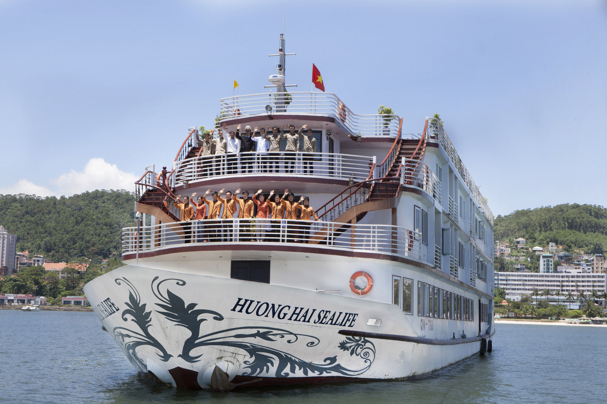 Huong Hai Sealife Cruise Ha Long Exterior foto